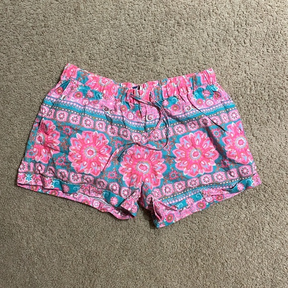 Vineyard Vines Pants - Vineyard Vines floral linen shorts - size small